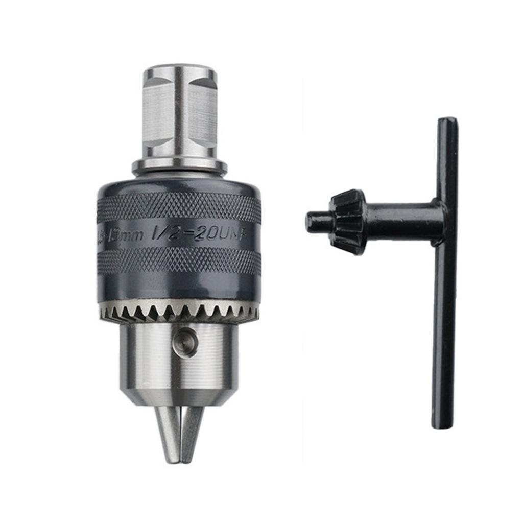 Convertible Drill Chuck Adapter with Shank for Various Clamping Ranges Increase Productivity Long Lasts