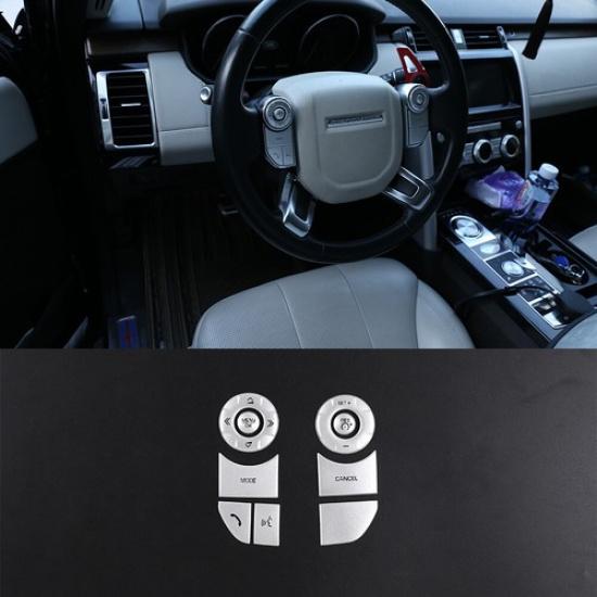For Land Rover Range Sport 2014-2017 Car Inner Steering Wheel Button Cover Trim