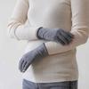 HASEGAWA Fingerless Gloves in Eco-Silk [Made Japan] (Hurricane)