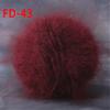 Worsted Faux Long Plush Mink Velvet Cashmere Yarn For DIY Knitting And Crocheting Long Plush Thick Crochet Yarn  1pc 190m 1.76oz