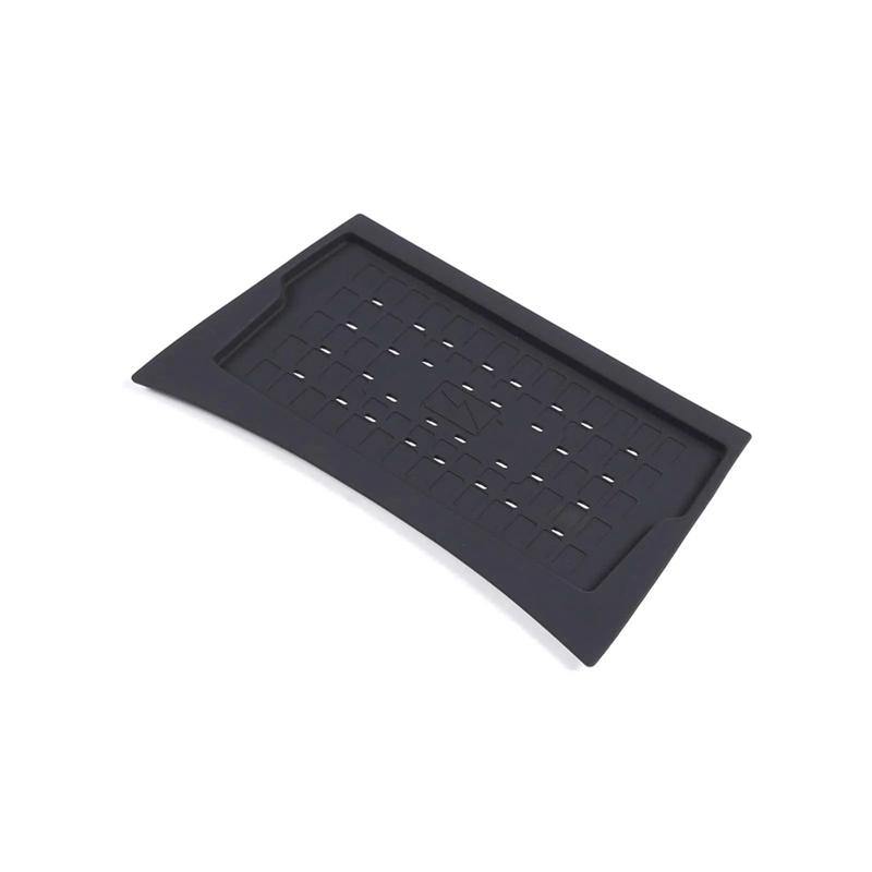 

Center Console Wireless Charger Anti-Slip Silicone Mat For Ford Ranger 2024 Interior Accessories чёрный