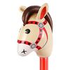 Inflatable Stick Horse for Cowboy Cowgirl Party Costume Stick Boys Girls Birthda