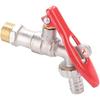1/2" BSP Garden Water Tap Brass Thread Lockable Faucet Home Outdoor Garden Tool 1PCS