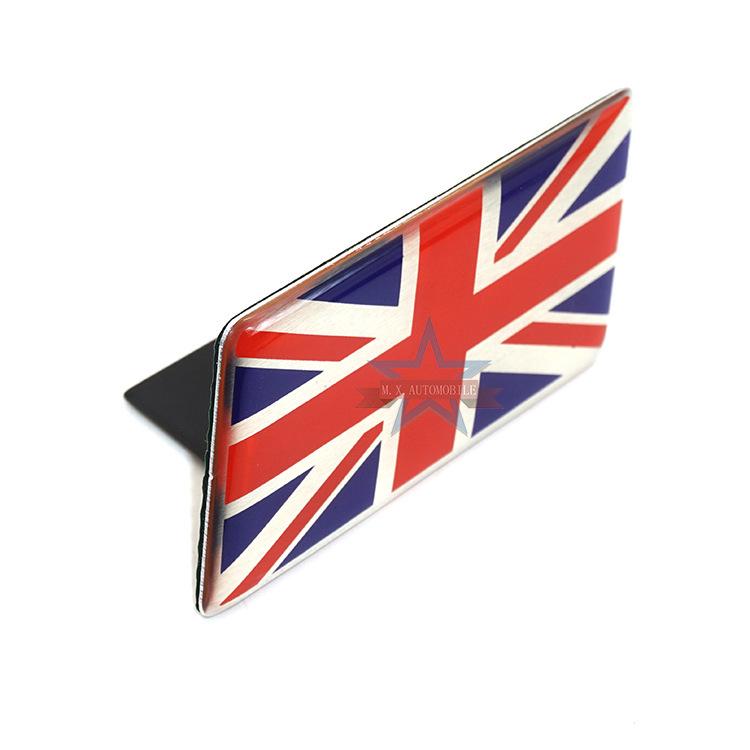 Volkswagen Auto Kühlergrill Aufkleber: Flaggen von Deutschland, USA, UK, China, Frankreich