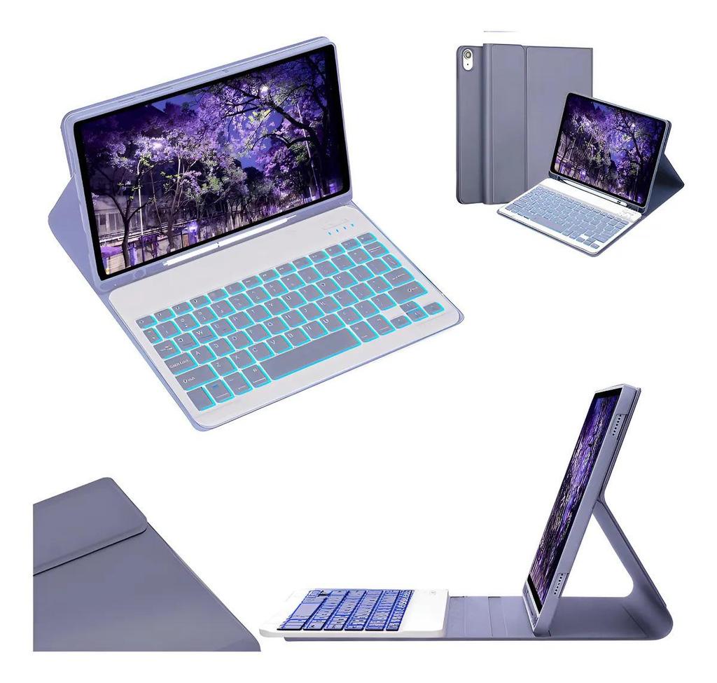 Samsung Galaxy Tab S11 Backlit Bluetooth Keyboard Case with Pen Slot