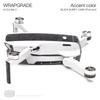 WRAPGRADE Skin for DJI Mini 2, Accent Color (Black Bumpy Camo)
