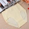 Women's Cotton Briefs: Mid-High Waist, Breathable, Comfortable, with Bow Detail