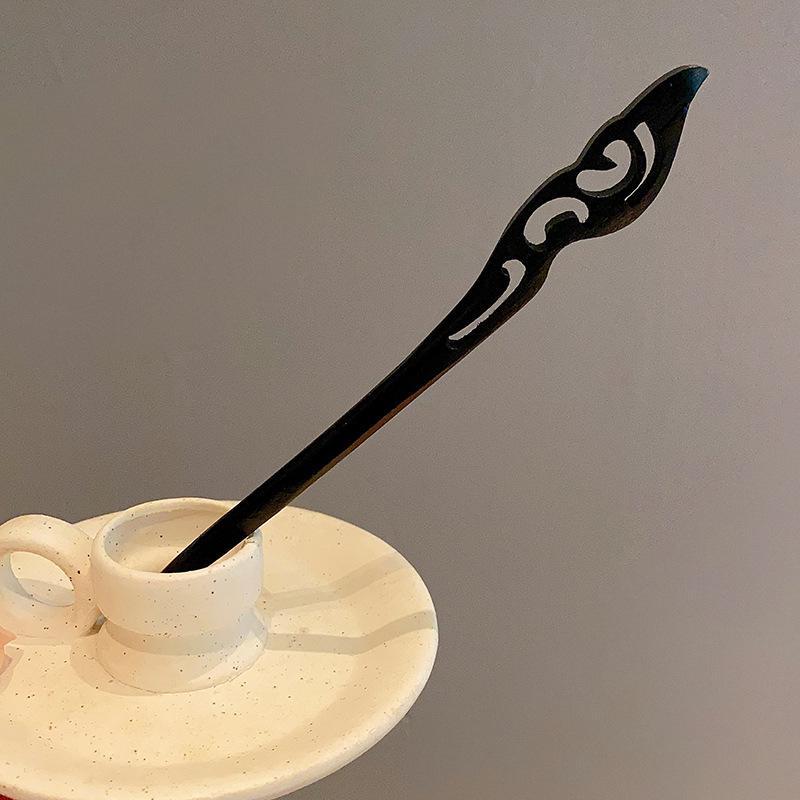 

Современные и старинные деревянные шпильки в китайском стиле, женские цветочные аксессуары для волос в стиле ципао