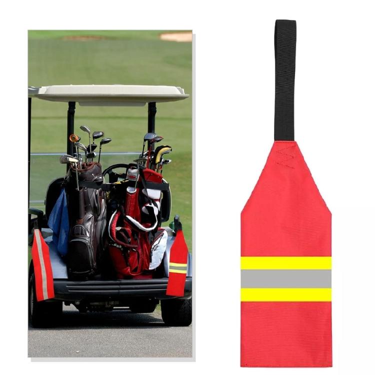 Kayak Warning Flags with Webbing Safety Tow Flags Canoes Redness Warning Flags for Kayak Towing Canoes Truck Enduring
