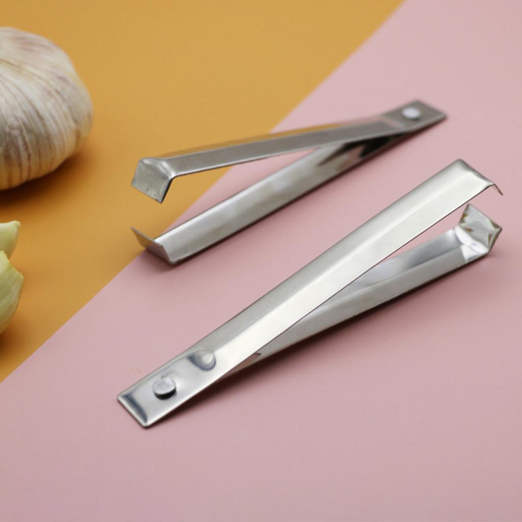 2 ks Sada pinzet na rybí kosti Česneková pinzeta Ruční kleště Nástroje na zeleninu Česneková ruční pinzeta Pinzety na loupání česneku
