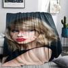 1 Stück Taylor Print Flanelldecke, Hohe Qualität, Für alle Jahreszeiten, Heimdekoration, Wärme und Komfort, Perfekt für Weihnachtsgeschenke