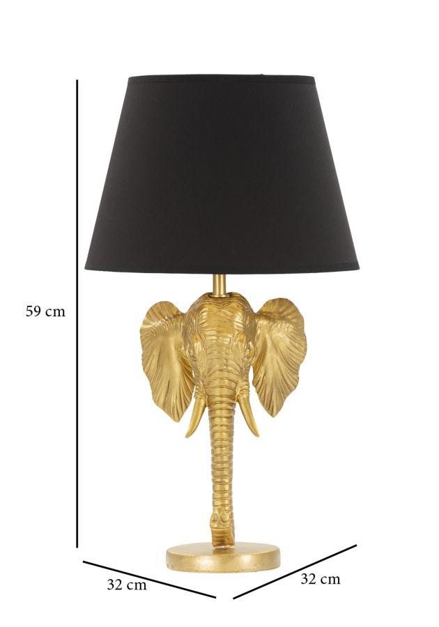 Table Lamp Elephant Cm Ø 32X59