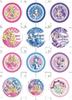 Furuta Confectionery PreCure Big Hologram Can Badge Candy 10-Piece Box Candy Toy