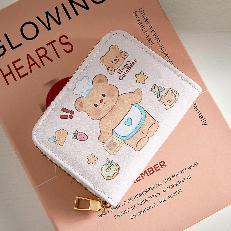 Women's Large Capacity Card Holder - Compact Ultra-Thin Card Sleeve & Coin Purse with Driver's License Storage