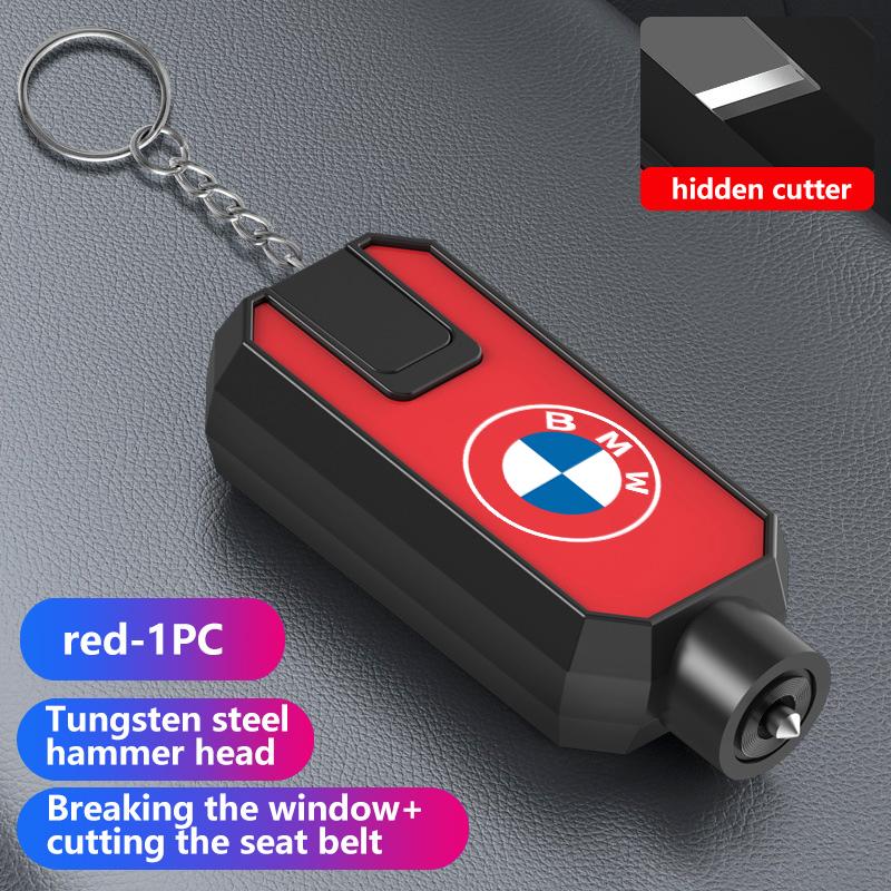 Car Safety Hammer Emergency Glass Window Break Seat Belt Cutter For BMW Performance M E87 E30 E46 E28 F35 G20 E93 F20 X3 X