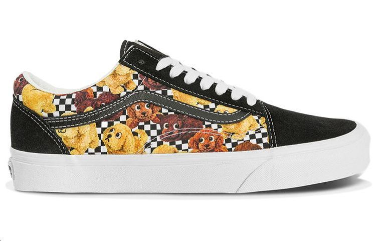 Vans Scarpe da Skateboard Old Skool Basse Unisex Nero Bianco VN0A7Q2JLNN