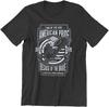 American Pride Eagle United States Patriotic Men'S Cotton T Shirt Teehirts Black