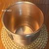 Pure Copper Coffee 300 ml Mug,Anti-Scald Cup Sleeve Handcrafted Polishing Natural Color Tea Brewing Cup Friends Gifts Drinkware