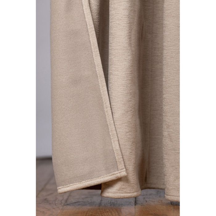 Rideau occultant phonique et thermique chenille doublé polaire 140 x 240 cm "Osiris" Le fil d'Ariane