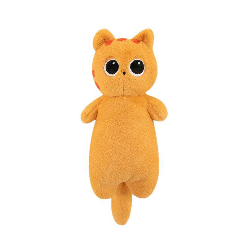 Cross-Border Big Eye Cat Long Pillow Plush Toy