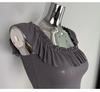 Korean Dongdaemun Off-Shoulder Ruffle Crop Top: Slimming, Sexy, Pure Desire Style for Women