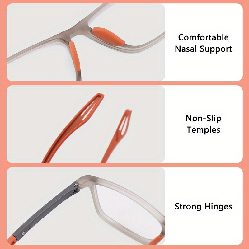 1/8-Bezahlung Wertpackung Lesebrillen Mode Zweifarbig Vergrößerungsgläser für Männer Frauen