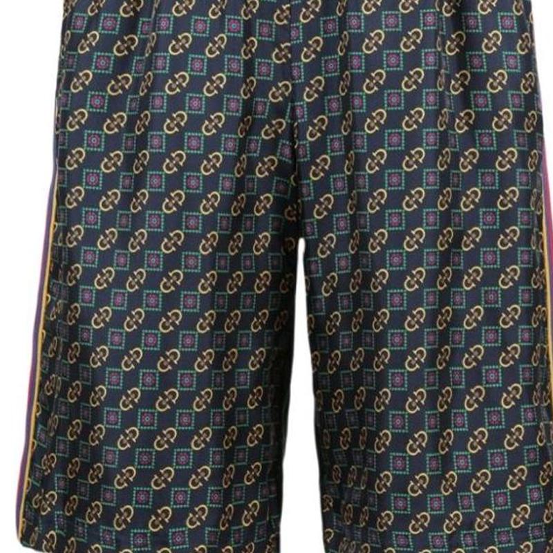 Gucci Horsebit And Basketweave Cotton Shorts 572728-XJA4Y-4823