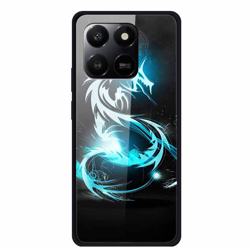6.77" Glass Back Cover For Honor 400 Smart X7d 2025 Case Tempered Glass Case For Honor Play 10T 5G Case Protective Fundas Shells