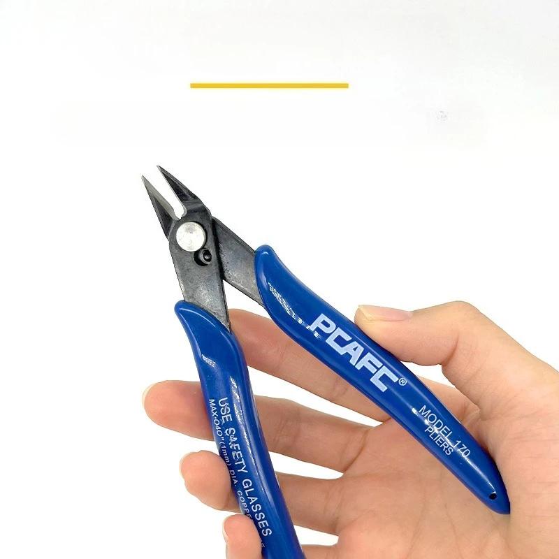 Oblique Pliers Carbon Steel Pointed Nose Pliers Small Wire Clipping Pliers DIY Handmade Nozzle Pliers