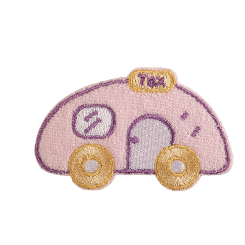 Embroidery Label Clothing Accessories Self-adhesive Patch DIY Hand Account Accessories Patch Cartoon Fruit Original Embroidery Cloth Sticker