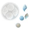 Muschelform Mehrseitige Dekorative Silikon Epoxid Spiegel Muschelform für Zuhause