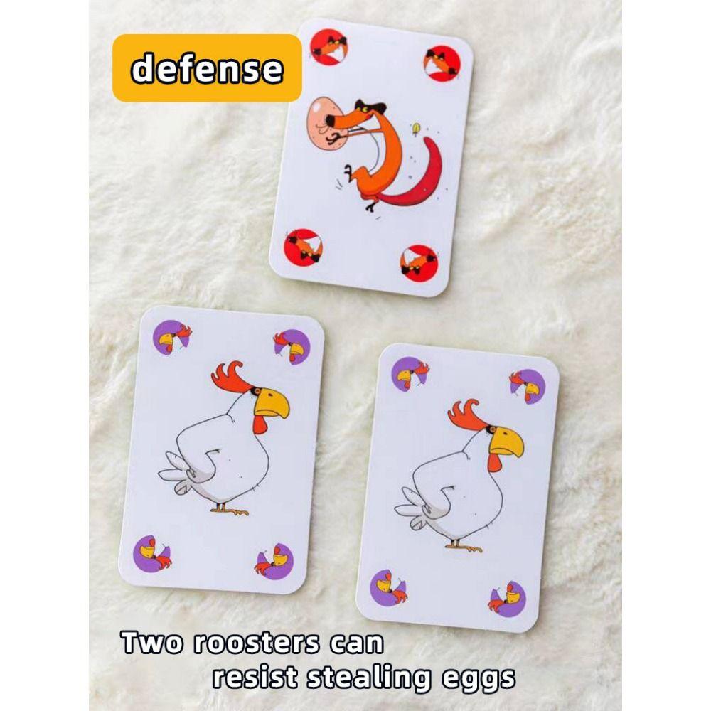 Multicolor Bordspel Kip Piou Piou Party Spel Grappig Kaartspel Plezier voor het Hele Gezin