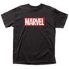 Oficjalna koszulka męska z klasycznym logo Marvel, 100% bawełna