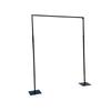 Gold Wrought Iron Square Arch Telescopic Shelf Wedding Stage Decoration