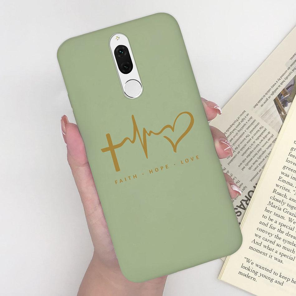Phone Case For Huawei Nova 2i Cute Love Heart Flower Cartoon Pattern Soft Shell For Huawei Mate 10 Lite Hot New Colorful Fundas