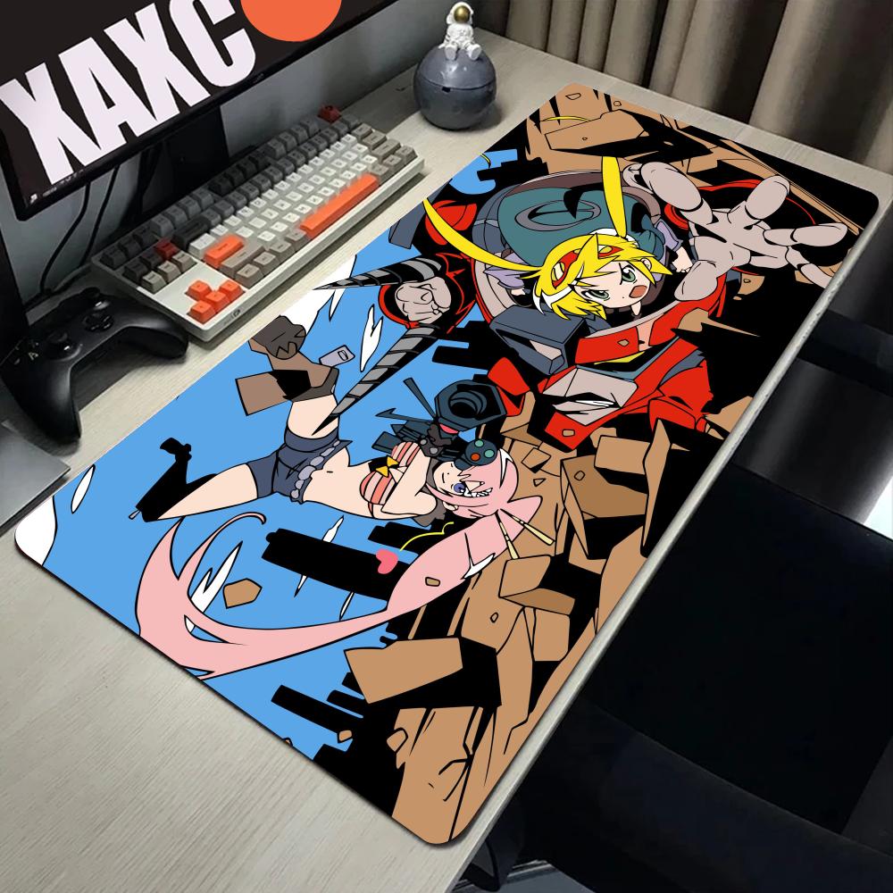 Gurren Lagann Podložka pod myš Velká Herní příslušenství Podložka pod myš Podložka pod klávesnici Podložka na stůl XXL Podložka pod myš k počítači Herní PC Podložka pod myš k notebooku
