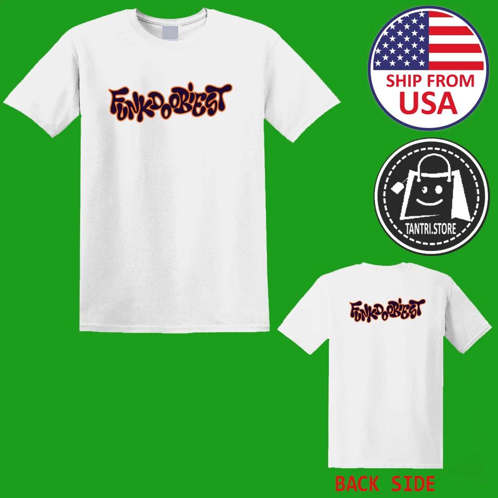 Funkdoobiest Men s White Size S to 5XL S