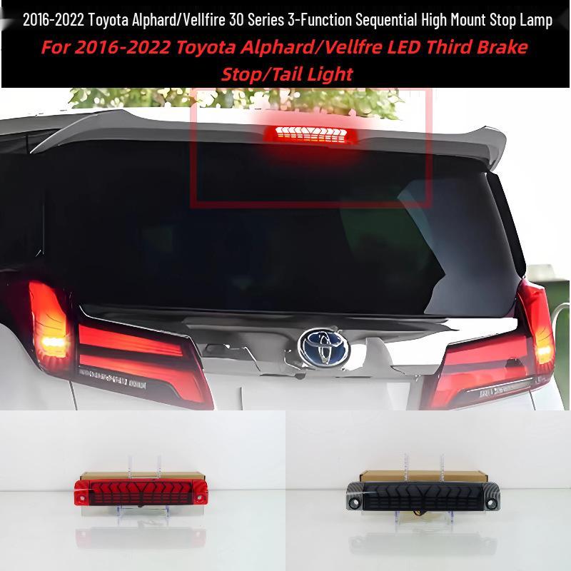 High-Mount Brake Light for 2016-2022 Alphard Vellfire 30 Series
