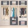1/3/6pcs Foldable Clothes Storage Bag Large Capacity Blanket Storage Bag Storage Containers for Home Organizing Bedroom Clothing