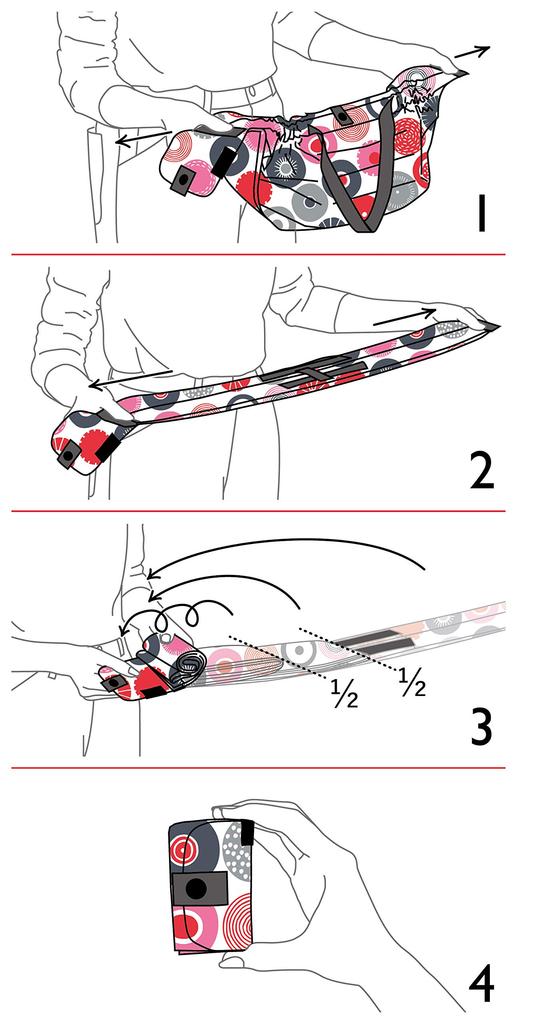 MARNA x Shupatto Compact Folds Up in One Nordic S474CA [Limited Edition] BENGT&LOTTA Bag, Medium, Candy, Go, Style,