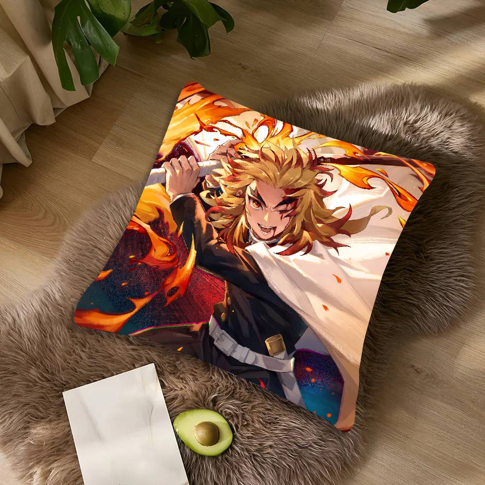 New Movie Popular D-DEMONS Cool S-LAYER Anime Pillow Case Toon Gift Cushion Cover Bedroom Home Sofa Chair Seat Decor Pillow Case