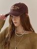 MAXZA Lettering Embroidered Washed Cotton Ball Cap