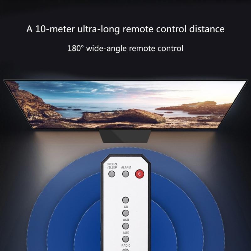 Universal Soundbar Remote Control with High Sensitivity Technology for Seamlessly Operation for ISX-B820 ISX-800 MCR-B043D