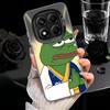 Funny Sad Forg P-Pepe Meme Soft Phone Case for Xiaomi Redmi Note 13 14 15 Pro Plus 12S 12 11S 11 11T 10S 10 Shockproof Cover Bac