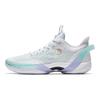 Anta Three Points Rain 1st Generation Women Basketball Shoes White Green 922411102S-1