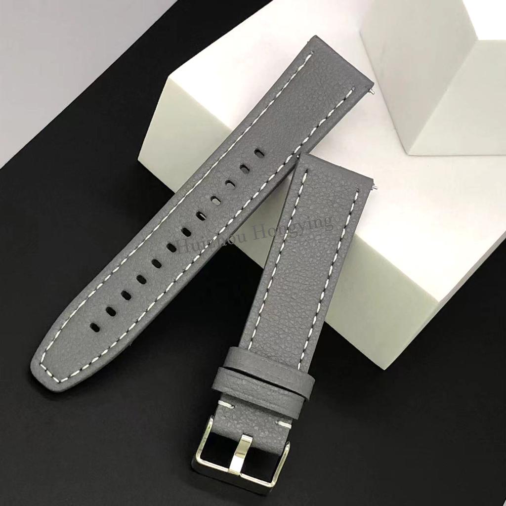 20/22mm Stylish For Casual Watch Strap For Men And Women Adjustable Strap For Xiaomi Watch Color Air S4 Pu Leather Watch Band