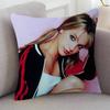 Sängerin Britney Jean Spears Zeichentrickserie Quadratisches Kissenbezug Weiche Taille Sofa Kissenbezug Schlafzimmer Zimmer Kissenbezug