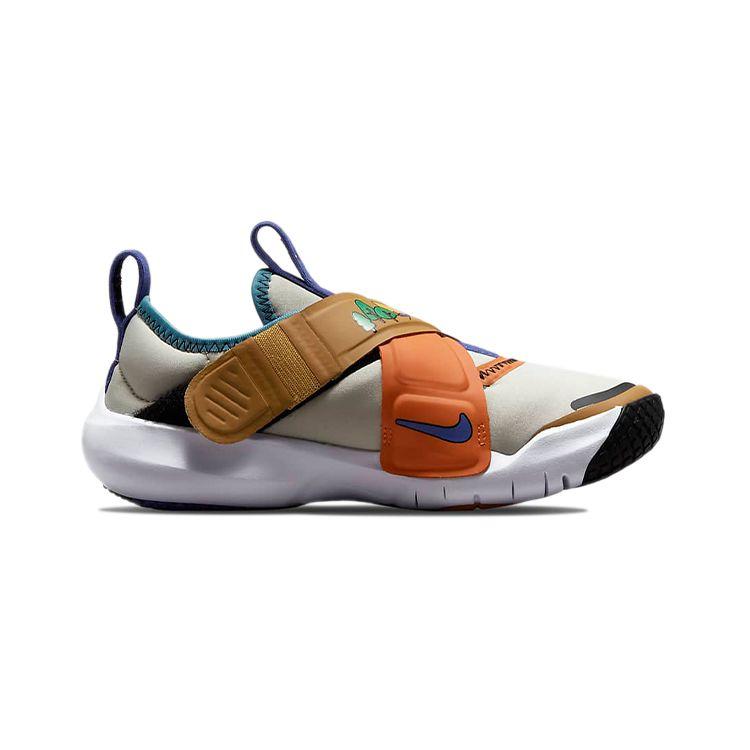 Nike Flex Advance Non-Slip Durable Breathable Low-Top Kids Running Shoes Kids Running Shoes Orange Yellow DO2348-041