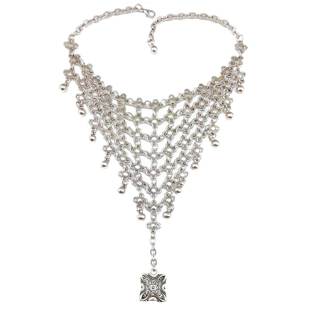 Bohemian Vintage Hollow Flower Finger Bracelet for Women Festival Turkish Slave Bracelets Beach Gypsy Tribal Bangle Sexy Jewelry