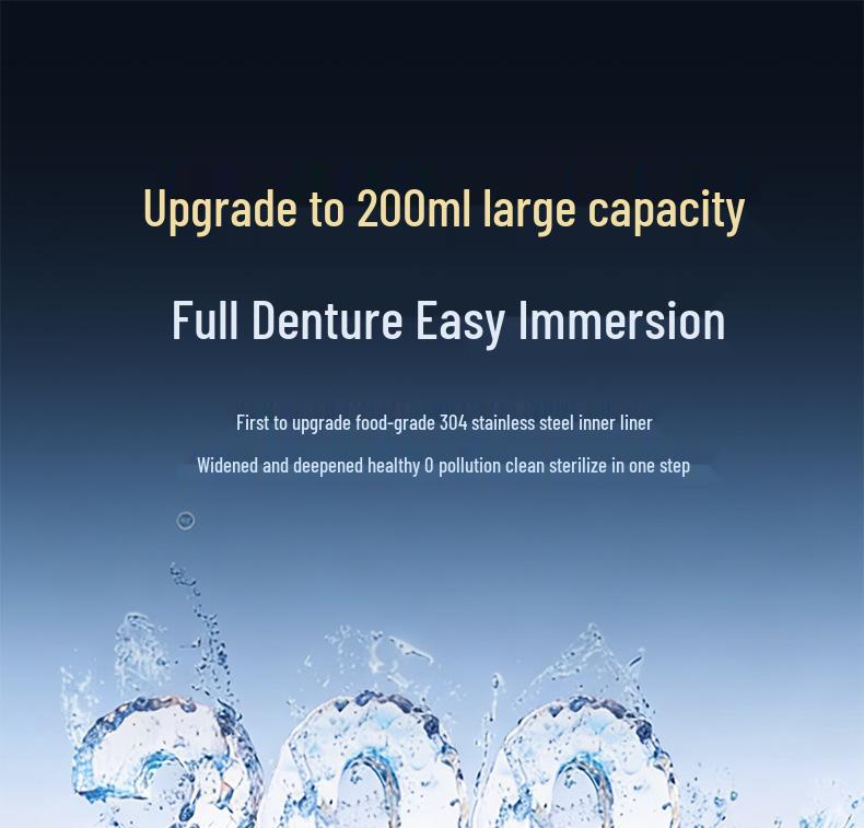 Cross-border UV & Ultrasonic Denture, Watch, and Jewelry Cleaner